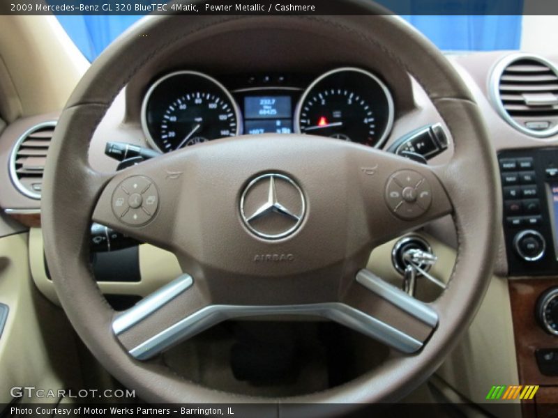 Pewter Metallic / Cashmere 2009 Mercedes-Benz GL 320 BlueTEC 4Matic