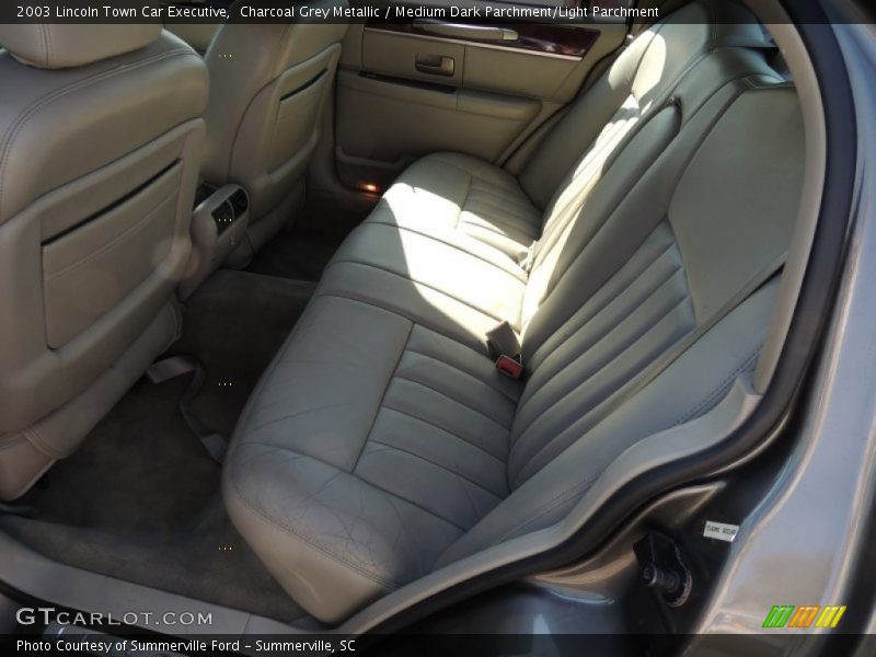 Charcoal Grey Metallic / Medium Dark Parchment/Light Parchment 2003 Lincoln Town Car Executive