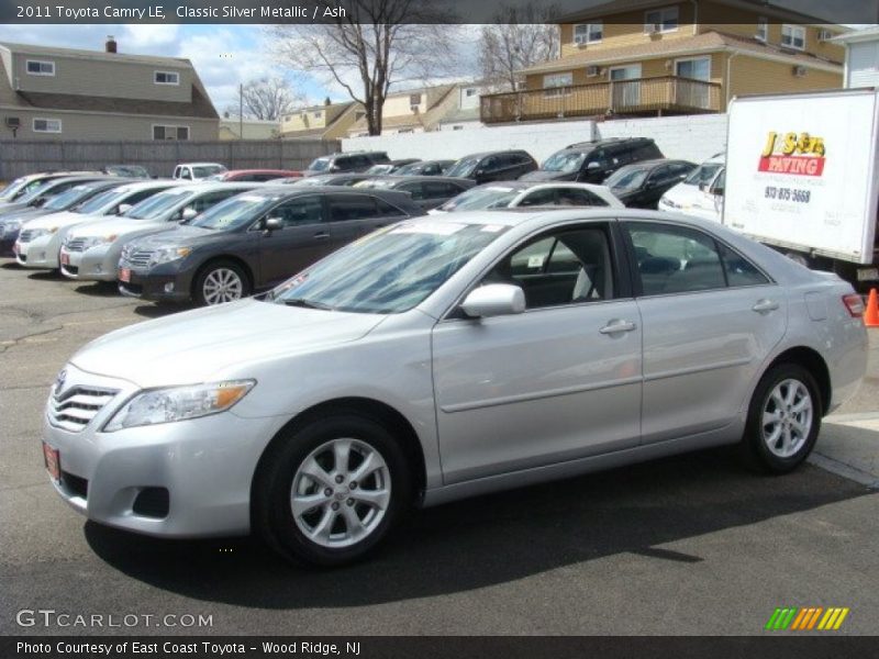 Classic Silver Metallic / Ash 2011 Toyota Camry LE