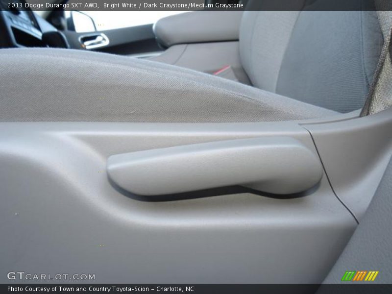 Bright White / Dark Graystone/Medium Graystone 2013 Dodge Durango SXT AWD