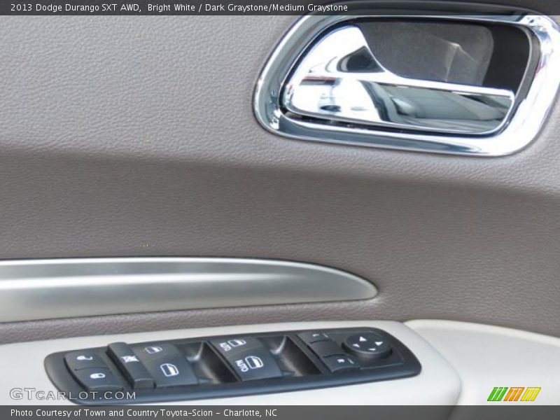 Bright White / Dark Graystone/Medium Graystone 2013 Dodge Durango SXT AWD
