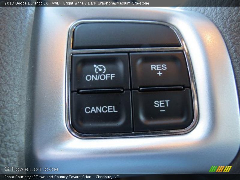 Bright White / Dark Graystone/Medium Graystone 2013 Dodge Durango SXT AWD