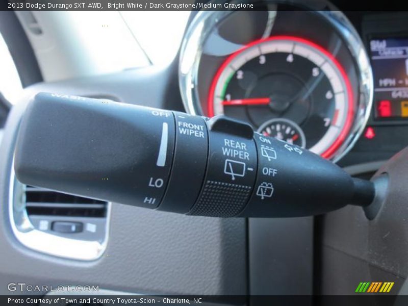 Bright White / Dark Graystone/Medium Graystone 2013 Dodge Durango SXT AWD