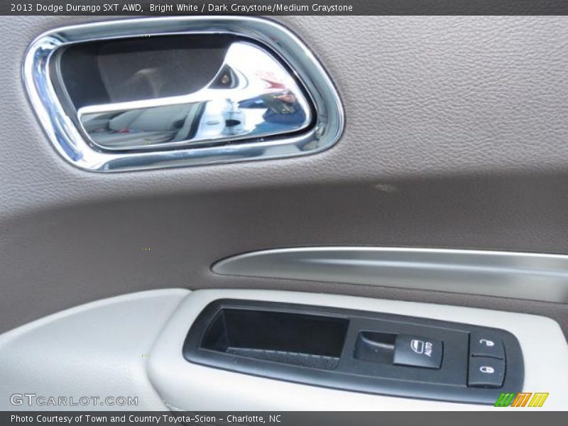 Bright White / Dark Graystone/Medium Graystone 2013 Dodge Durango SXT AWD