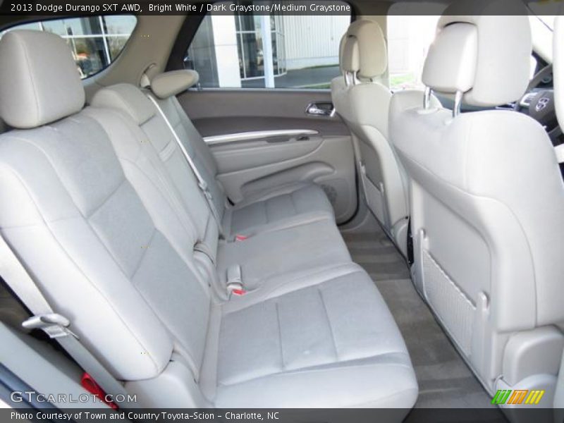 Bright White / Dark Graystone/Medium Graystone 2013 Dodge Durango SXT AWD