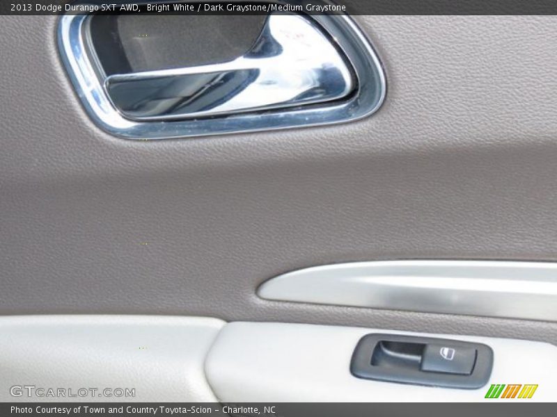 Bright White / Dark Graystone/Medium Graystone 2013 Dodge Durango SXT AWD