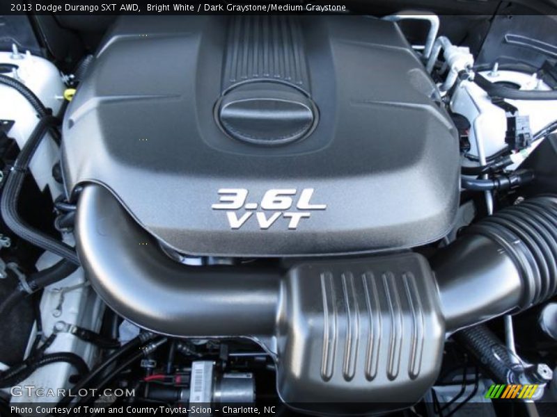Bright White / Dark Graystone/Medium Graystone 2013 Dodge Durango SXT AWD