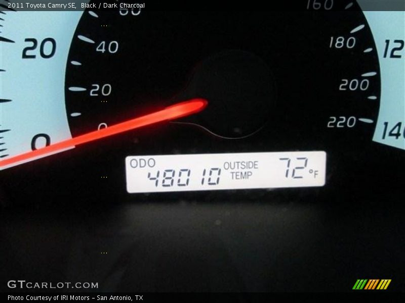 Black / Dark Charcoal 2011 Toyota Camry SE