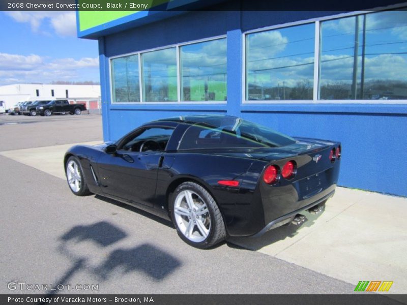 Black / Ebony 2008 Chevrolet Corvette Coupe