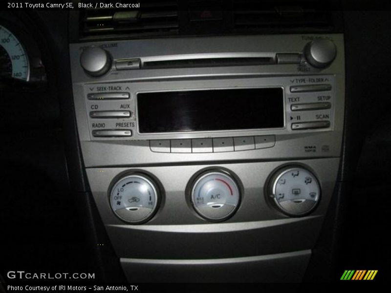 Black / Dark Charcoal 2011 Toyota Camry SE