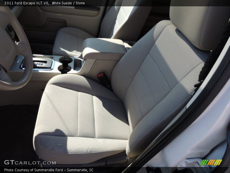 White Suede / Stone 2011 Ford Escape XLT V6