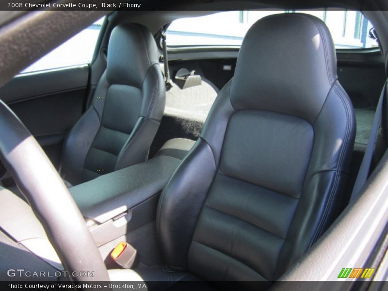 Black / Ebony 2008 Chevrolet Corvette Coupe