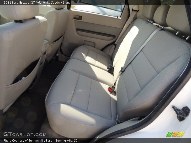 White Suede / Stone 2011 Ford Escape XLT V6