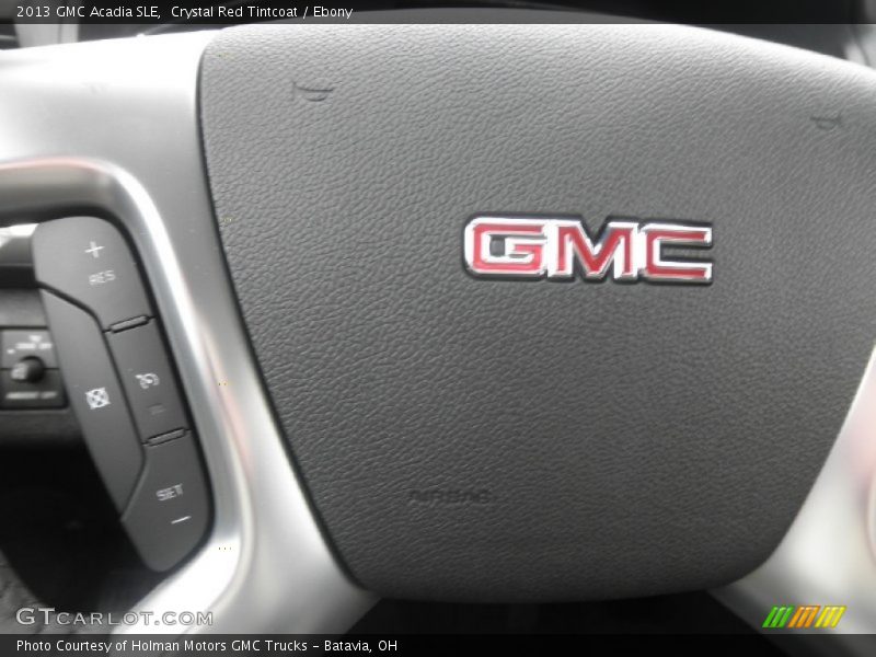 Crystal Red Tintcoat / Ebony 2013 GMC Acadia SLE
