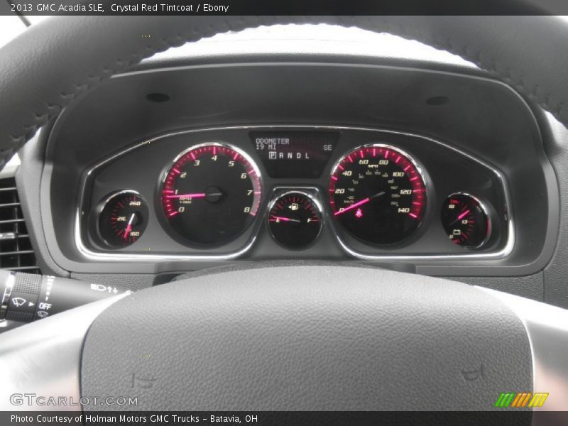 Crystal Red Tintcoat / Ebony 2013 GMC Acadia SLE