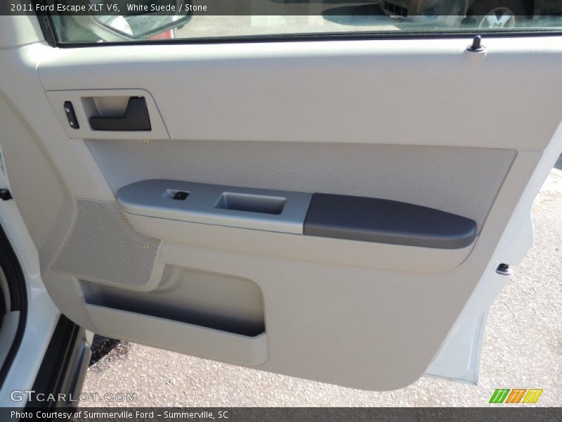 White Suede / Stone 2011 Ford Escape XLT V6