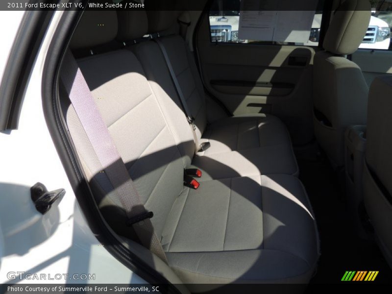 White Suede / Stone 2011 Ford Escape XLT V6