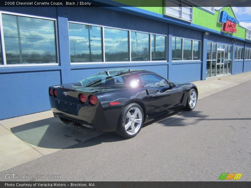 Black / Ebony 2008 Chevrolet Corvette Coupe