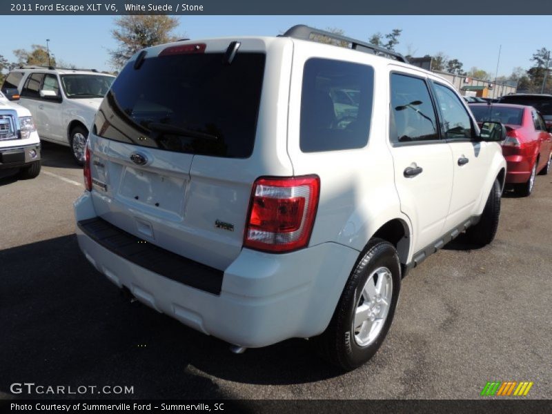 White Suede / Stone 2011 Ford Escape XLT V6