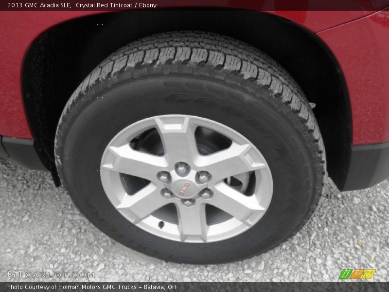 Crystal Red Tintcoat / Ebony 2013 GMC Acadia SLE