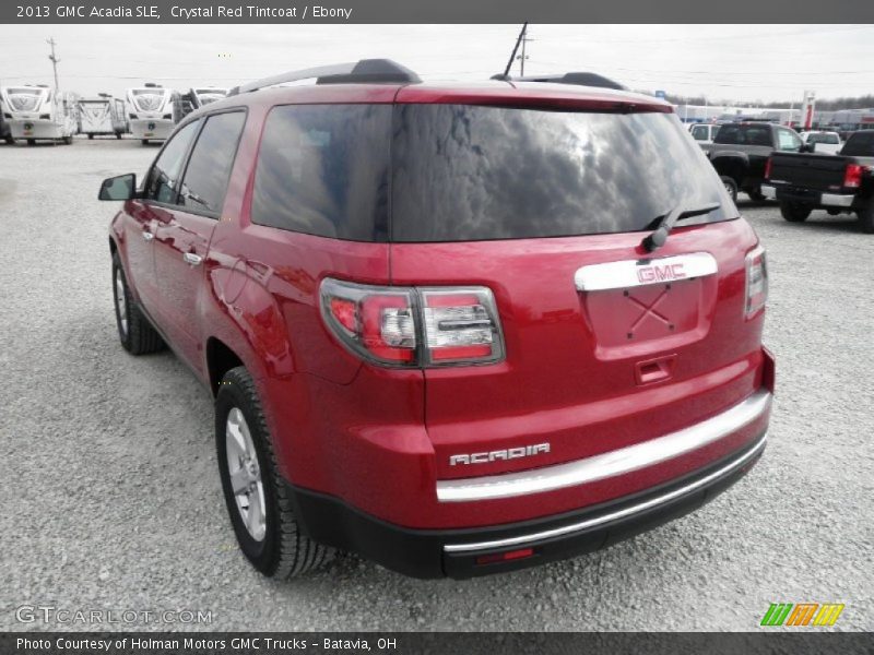 Crystal Red Tintcoat / Ebony 2013 GMC Acadia SLE