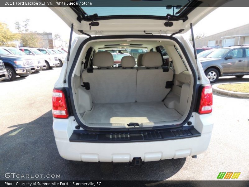 White Suede / Stone 2011 Ford Escape XLT V6