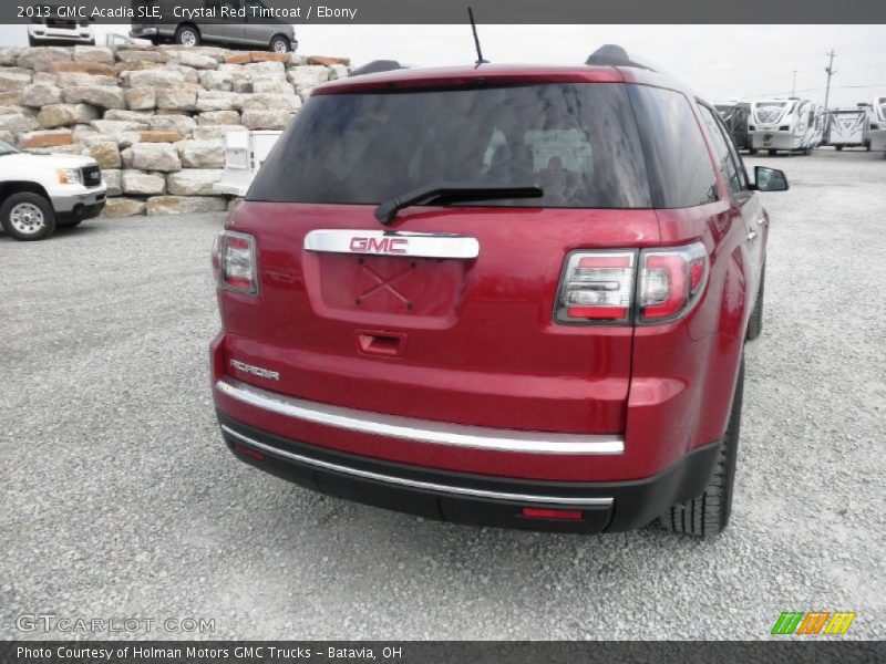 Crystal Red Tintcoat / Ebony 2013 GMC Acadia SLE