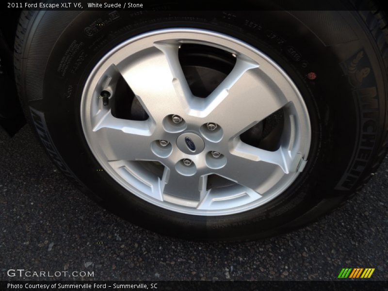 White Suede / Stone 2011 Ford Escape XLT V6
