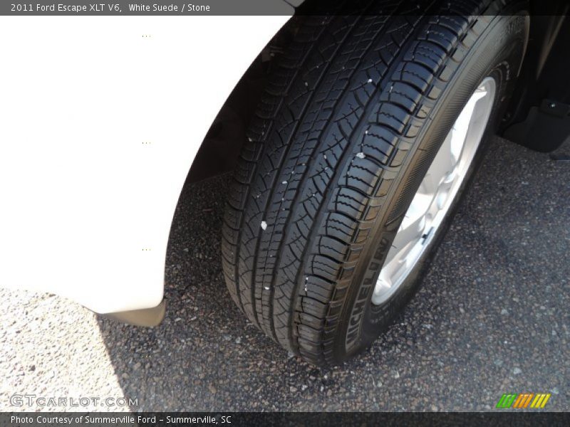 White Suede / Stone 2011 Ford Escape XLT V6