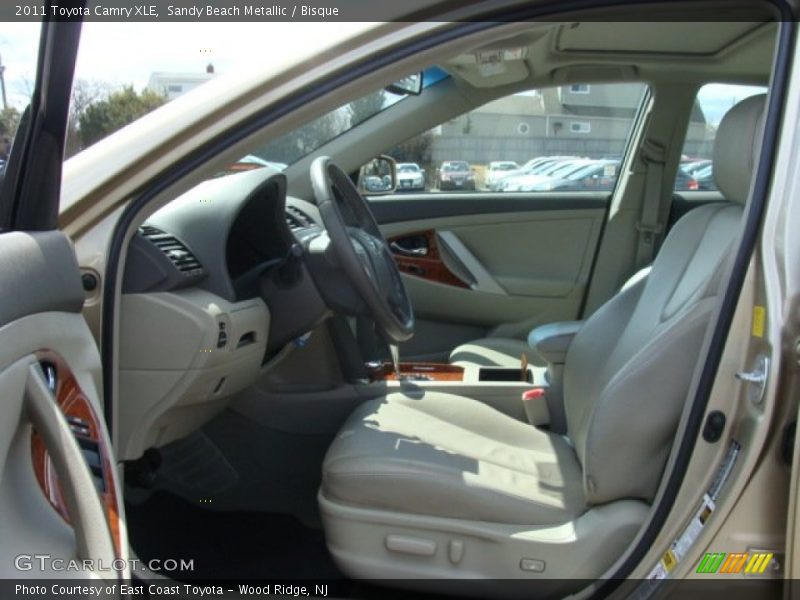 Sandy Beach Metallic / Bisque 2011 Toyota Camry XLE