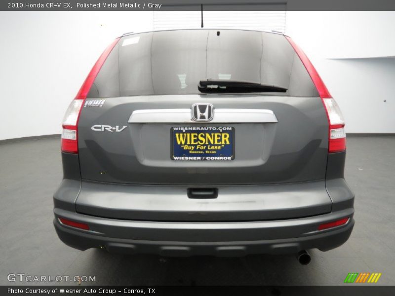 Polished Metal Metallic / Gray 2010 Honda CR-V EX