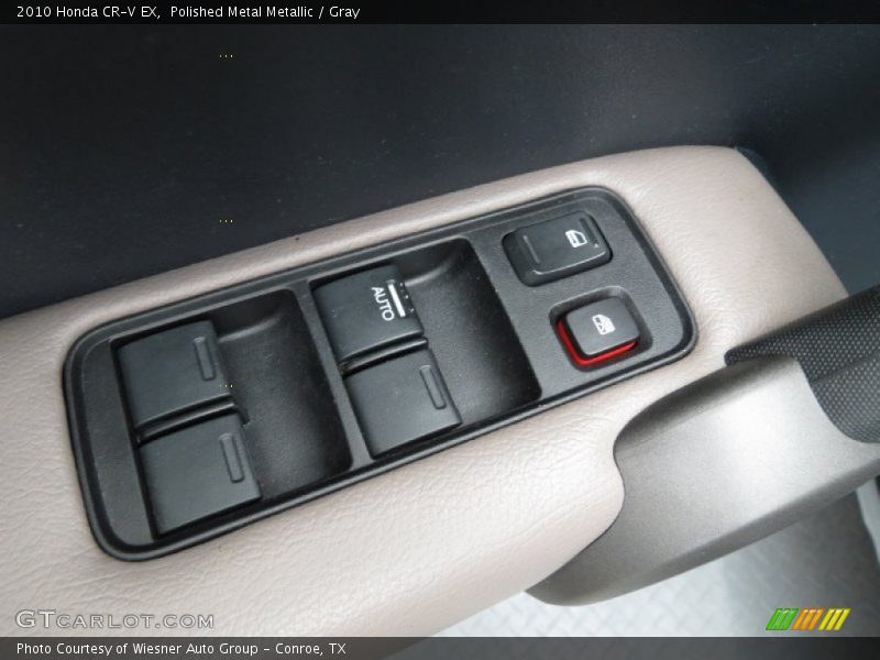 Polished Metal Metallic / Gray 2010 Honda CR-V EX