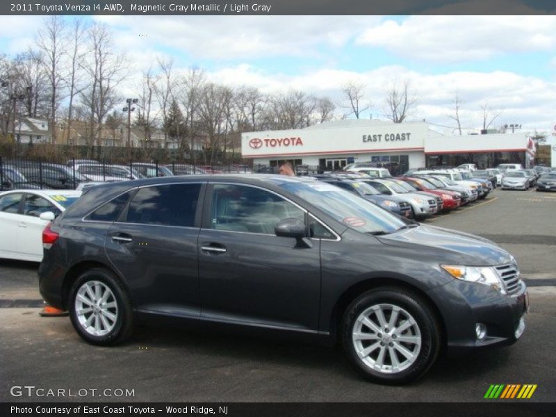 Magnetic Gray Metallic / Light Gray 2011 Toyota Venza I4 AWD