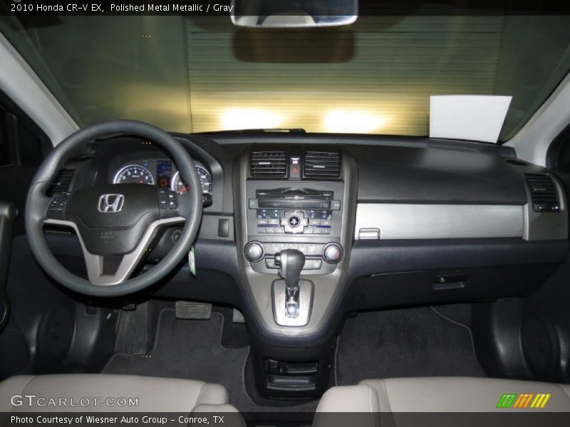Polished Metal Metallic / Gray 2010 Honda CR-V EX
