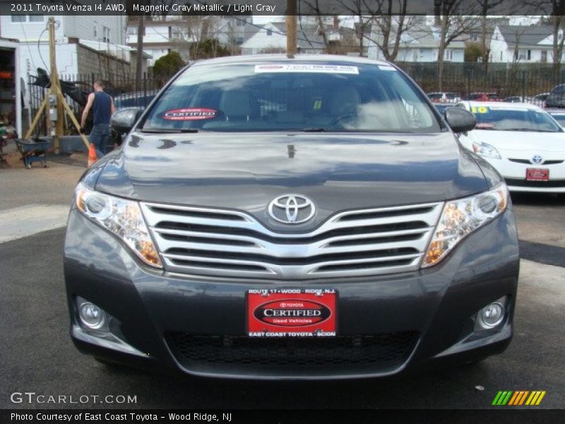 Magnetic Gray Metallic / Light Gray 2011 Toyota Venza I4 AWD