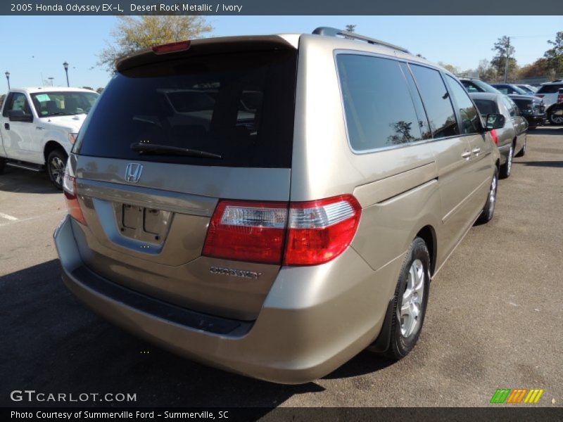 Desert Rock Metallic / Ivory 2005 Honda Odyssey EX-L