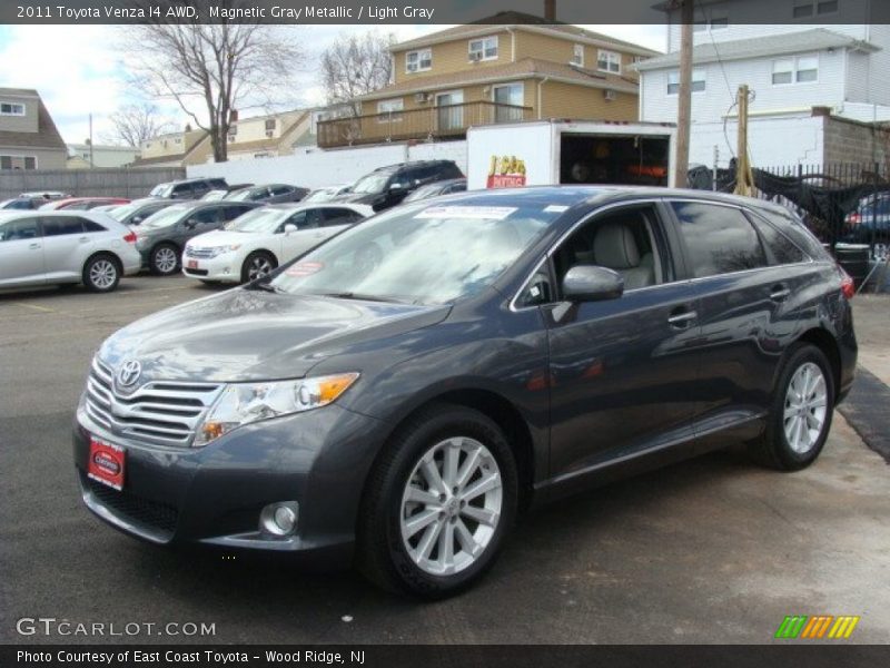 Magnetic Gray Metallic / Light Gray 2011 Toyota Venza I4 AWD