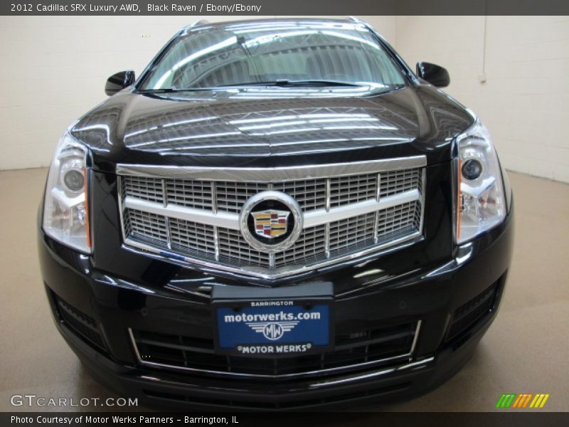Black Raven / Ebony/Ebony 2012 Cadillac SRX Luxury AWD