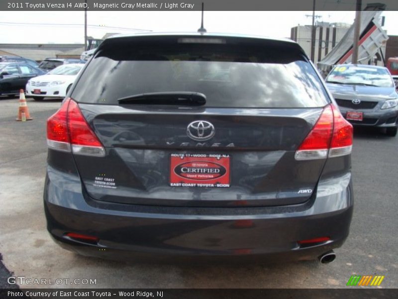 Magnetic Gray Metallic / Light Gray 2011 Toyota Venza I4 AWD