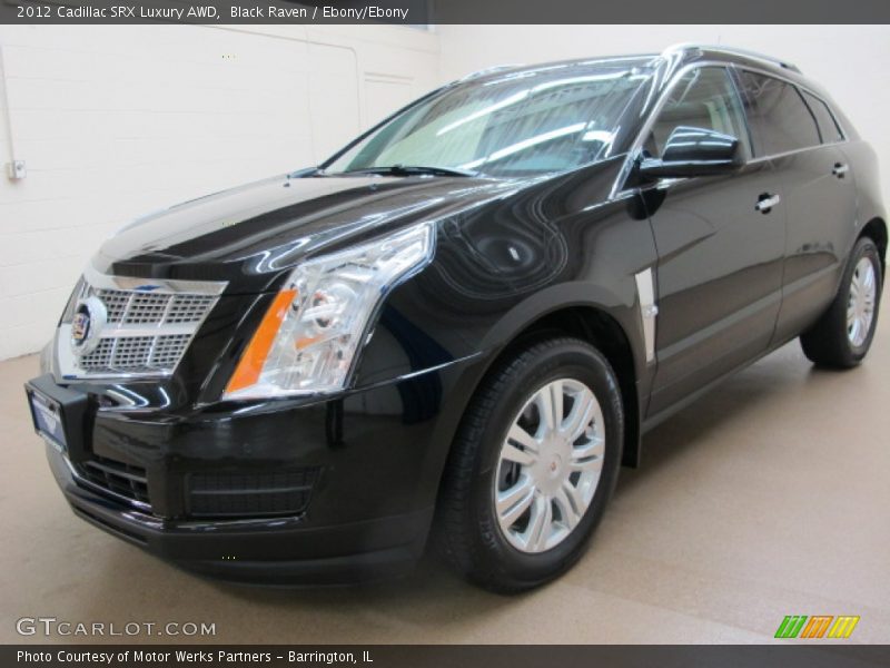 Black Raven / Ebony/Ebony 2012 Cadillac SRX Luxury AWD