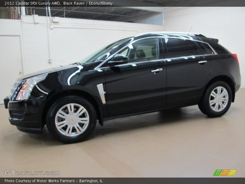 Black Raven / Ebony/Ebony 2012 Cadillac SRX Luxury AWD