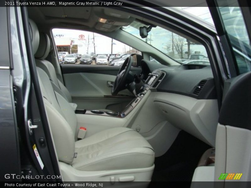 Magnetic Gray Metallic / Light Gray 2011 Toyota Venza I4 AWD