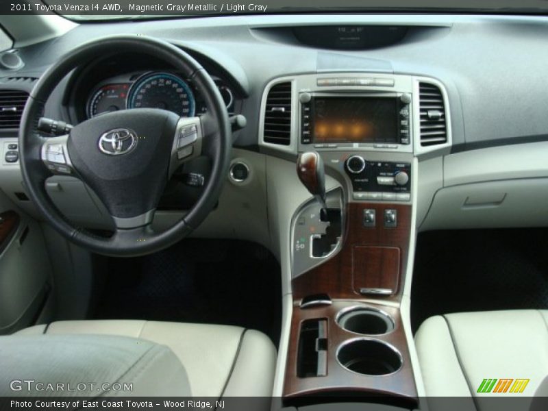 Magnetic Gray Metallic / Light Gray 2011 Toyota Venza I4 AWD