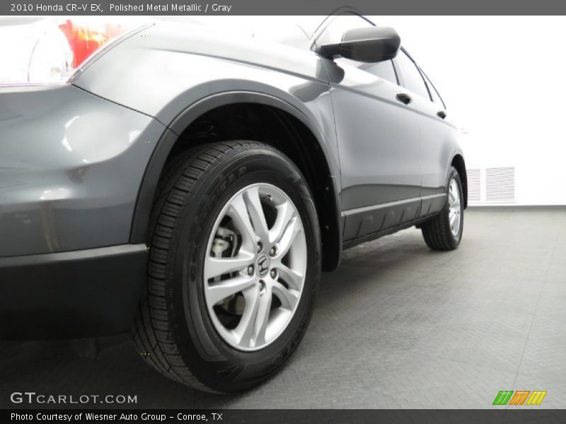 Polished Metal Metallic / Gray 2010 Honda CR-V EX