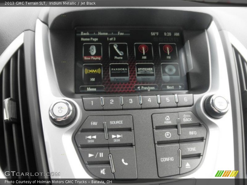 Iridium Metallic / Jet Black 2013 GMC Terrain SLT