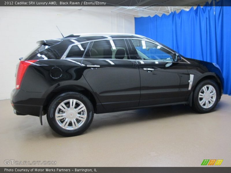 Black Raven / Ebony/Ebony 2012 Cadillac SRX Luxury AWD