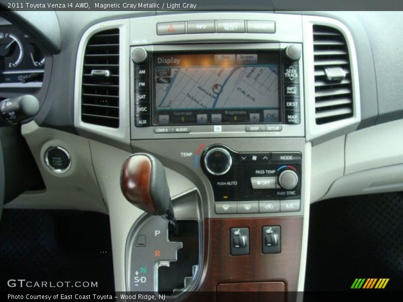 Magnetic Gray Metallic / Light Gray 2011 Toyota Venza I4 AWD