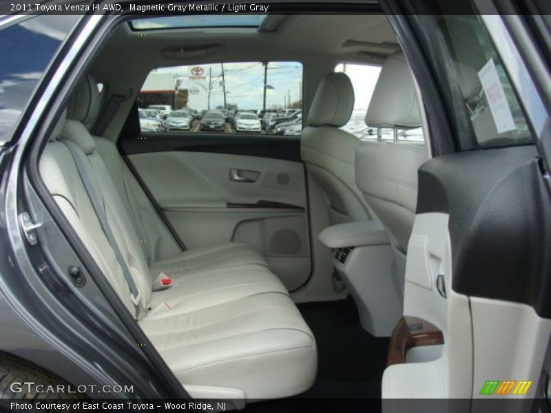 Magnetic Gray Metallic / Light Gray 2011 Toyota Venza I4 AWD