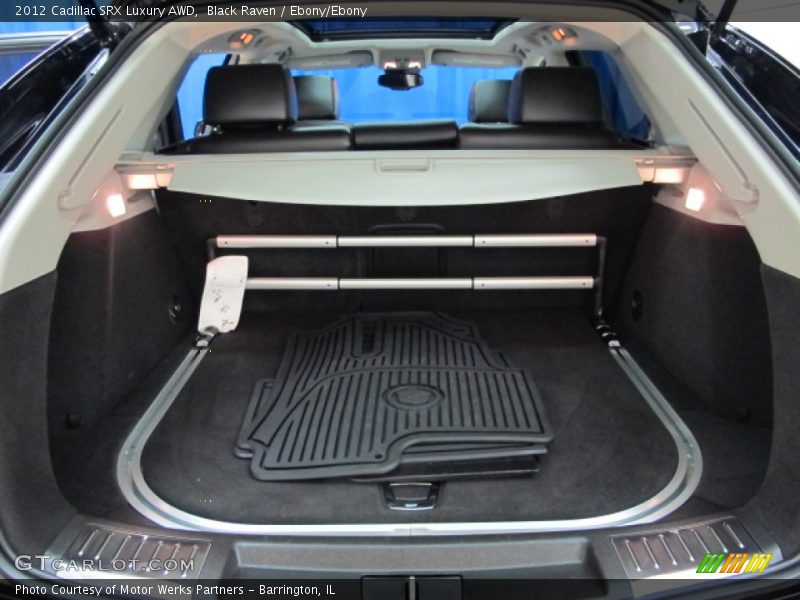 Black Raven / Ebony/Ebony 2012 Cadillac SRX Luxury AWD