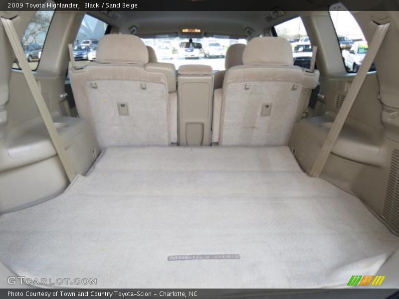 Black / Sand Beige 2009 Toyota Highlander